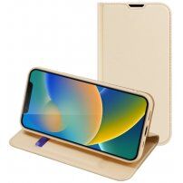 DUX DUCIS флип калъф за iPhone 14 - златно