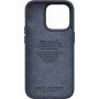 NJORD кожен кейс за iPhone 14 Pro - тъмносив