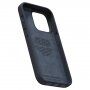 NJORD кожен кейс за iPhone 14 Pro - тъмносив