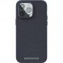 NJORD кожен кейс за iPhone 14 Pro Max - тъмносив