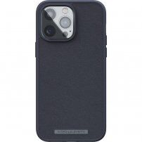 NJORD кожен кейс за iPhone 14 Pro Max - тъмносив