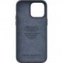 NJORD кожен кейс за iPhone 14 Pro Max - тъмносив