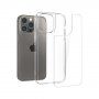 Spigen Quartz Hybrid кейс със закалено стъкло за iPhone 14 Pro - прозрачен