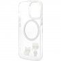 Karl Lagerfeld Karl and Choupette кейс с MagSafe за iPhone 13 Pro Max - прозрачен
