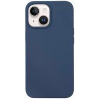 Силиконов кейс за iPhone 14 - кралско син