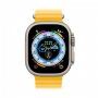Силиконова океанска каишка за Apple Watch Ultra 49mm / 46mm / 45mm / 44mm / 42mm - жълт