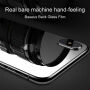 BASEUS твърдо задно стъкло за iPhone X / XS - бяло