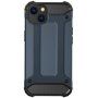 Super устойчив "Armor" кейс за iPhone 14 - тъмносин