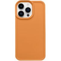 Устойчив защитен кейс за iPhone 14 Pro - оранжев