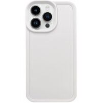 Устойчив защитен кейс за iPhone 14 Pro Max - бял