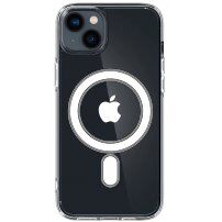 Защитен кейс с MagSafe за iPhone 14 Plus - прозрачен