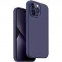 UNIQ Lino силиконов кейс за iPhone 14 Pro Max - тъмнолилав