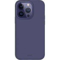 UNIQ Lino силиконов кейс за iPhone 14 Pro Max - тъмнолилав