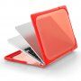 Удароустойчив кейс със сгъваеми крачета за MacBook Air 13" (A2681 / A3113) - червен