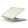 Удароустойчив кейс със сгъваеми крачета за MacBook Air 13" (A2681 / A3113) - бежов