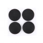Резервни долни гумени крачета за MacBook Pro 13" (A1278) / Pro 15" (A1286) / Pro 17" (A1297) - 4 бр. - черно