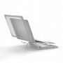 Удароустойчив кейс със сгъваеми крачета за MacBook Air 13" (A2681 / A3113) - бежов