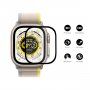 ENKAY закалено стъкло с черна рамка за Apple Watch Ultra 49mm