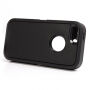 Устойчив калъф с клипс за каишка за iPhone SE (2016) / 5 / 5S - черно
