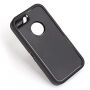Устойчив калъф с клипс за каишка за iPhone SE (2016) / 5 / 5S - черно