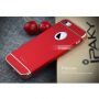IPAKY елегантен кейс за iPhone 5 / 5S / SE (2016) - червено - златен