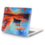 Матово покритие за MacBook Air 13" (A1237 / A1304 / A1369 / A1466) - лодка на фона на залеза
