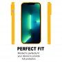 Goospery лъскав кейс от мека пластмаса за iPhone 14 Pro Max - жълт