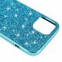 Защитен кейс с пайети за iPhone 14 - червен