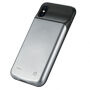 Елегантен кейс с батерия 3200mAh за iPhone X/XS - черен
