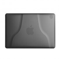 Пластмасов кейс със стойка за MacBook Air 13" - черен