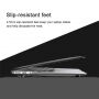 Пластмасов кейс със стойка за MacBook Air 13" - черен