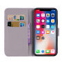 Флип калъф за iPhone XS Max - сова