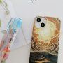 Лъскав кейс с нарисуван мотив за iPhone 14 Pro Max - Love