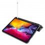 Мраморен калъф с място за Apple Pencil за iPad Pro 11" (2018-2022) - лилаво