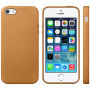 Елегантен кейс за Apple iPhone 5 / 5S / SE (2016) - кафяв