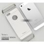 IPAKY елегантен кейс за iPhone 5 / 5S / SE (2016) - сребърен