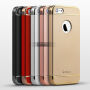 IPAKY елегантен кейс за iPhone 5 / 5S / SE (2016) - златно-розов