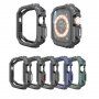 Устойчив калъф с мотив на въглеродни влакна за Apple Watch Ultra 49mm - черно