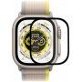 ENKAY закалено стъкло с черна рамка за Apple Watch Ultra 49mm
