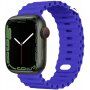 Океанска каишка със закопчалка с щифтове за Apple Watch 42mm / 41mm / 40mm / 38mm - син