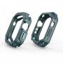 Устойчив калъф с мотив на въглеродни влакна за Apple Watch Ultra 49mm - петролено сив
