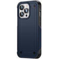 Super устойчив защитен кейс за iPhone 13 Pro Max - син