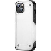 Super устойчив защитен кейс за iPhone 14 Plus - бял