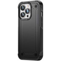 Super устойчив защитен кейс за iPhone 14 Pro - черен