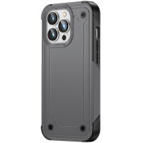 Super устойчив защитен кейс за iPhone 14 Pro Max - сив
