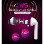 ZEALOT H20 Bluetooth безжични слушалки с калъф за зареждане - бяла