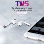 ZEALOT H20 Bluetooth безжични слушалки с калъф за зареждане - бяла