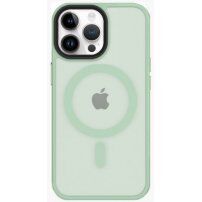 Защитен кейс с MagSafe за iPhone 14 Pro Max - зелен