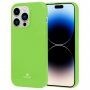 Goospery лъскав кейс от мека пластмаса за iPhone 14 Pro Max - зелен