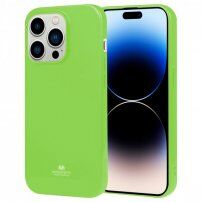Goospery лъскав кейс от мека пластмаса за iPhone 14 Pro Max - зелен